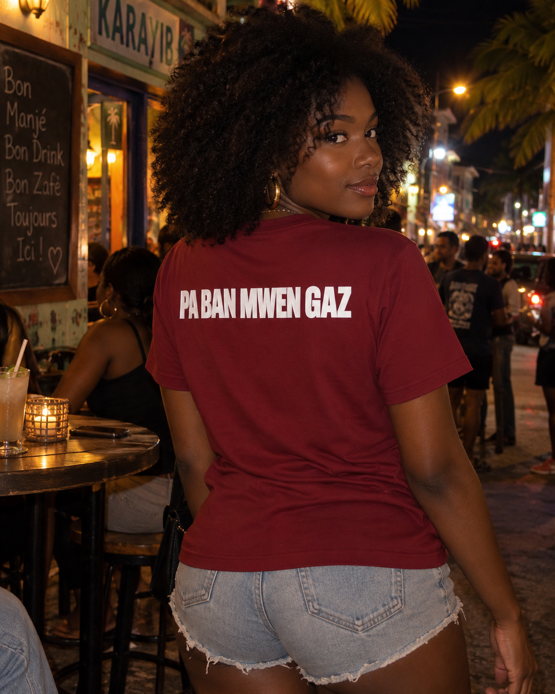 T-Shirt "PA BANMWEN GAZ"