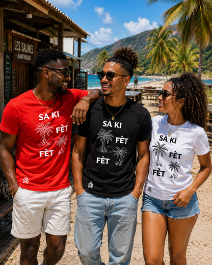T Shirt "Sa Ki Fèt Fèt"