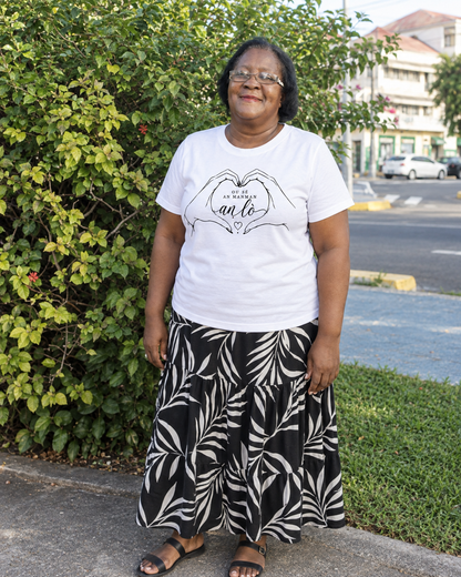 T-shirt "Ou sé en manman an lô"