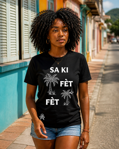 T Shirt "Sa Ki Fèt Fèt"
