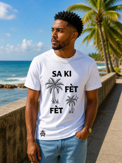 T Shirt "Sa Ki Fèt Fèt"