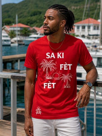 T Shirt "Sa Ki Fèt Fèt"