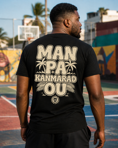 T shirt "Man pa Kanmarad ou"
