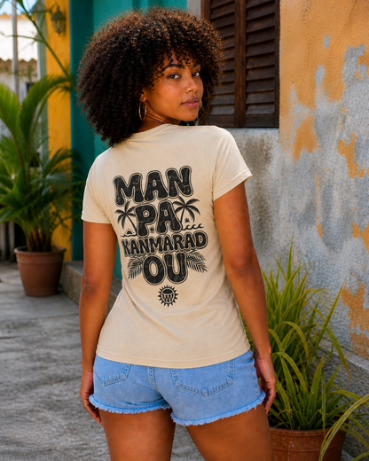 T shirt "Man pa Kanmarad ou"