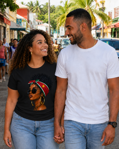 T shirt Maré tèt péyi
