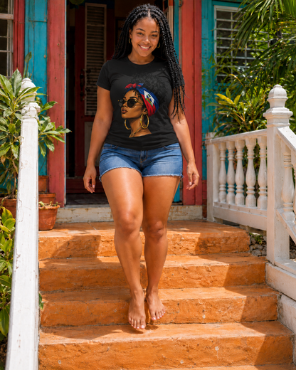 T shirt Maré tèt péyi