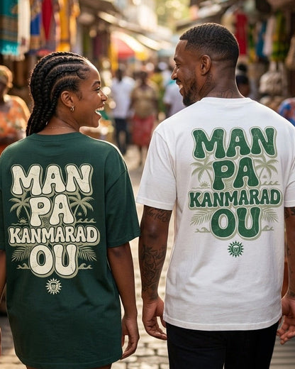 T shirt "Man pa Kanmarad ou"