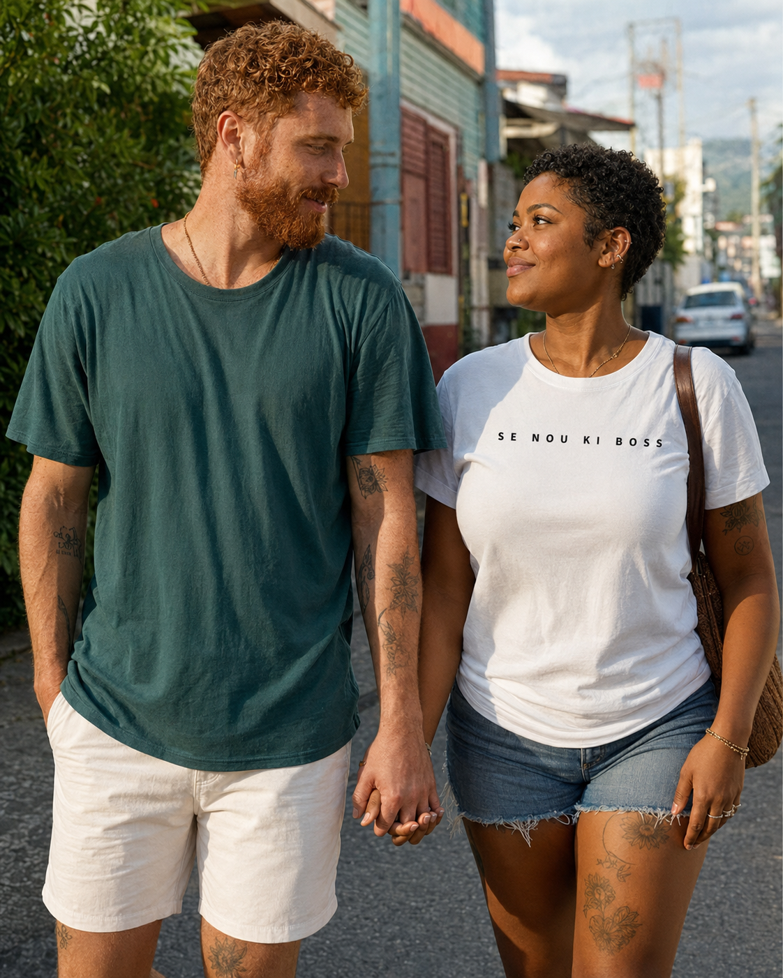 T-shirt " Se nou KI BOSS"