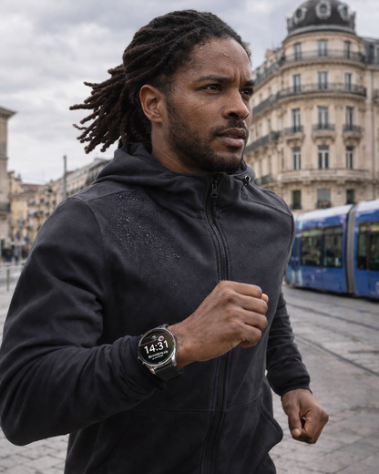 Montre connectée 2 en 1