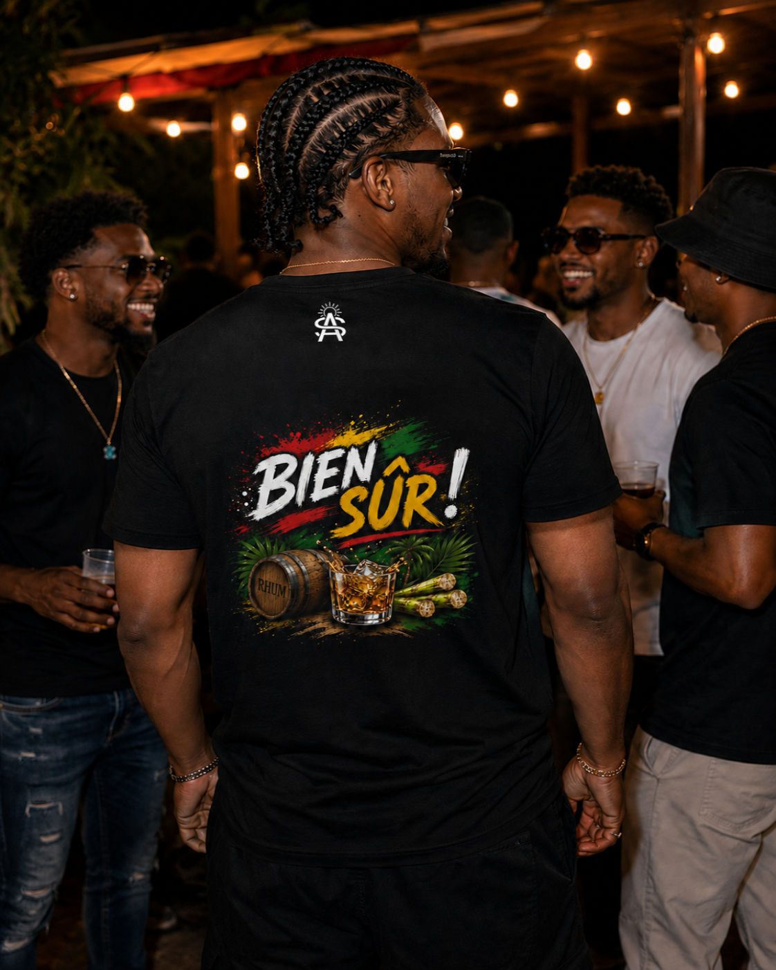 T-shirt " Es Nou Ka Bwè Rhum?"