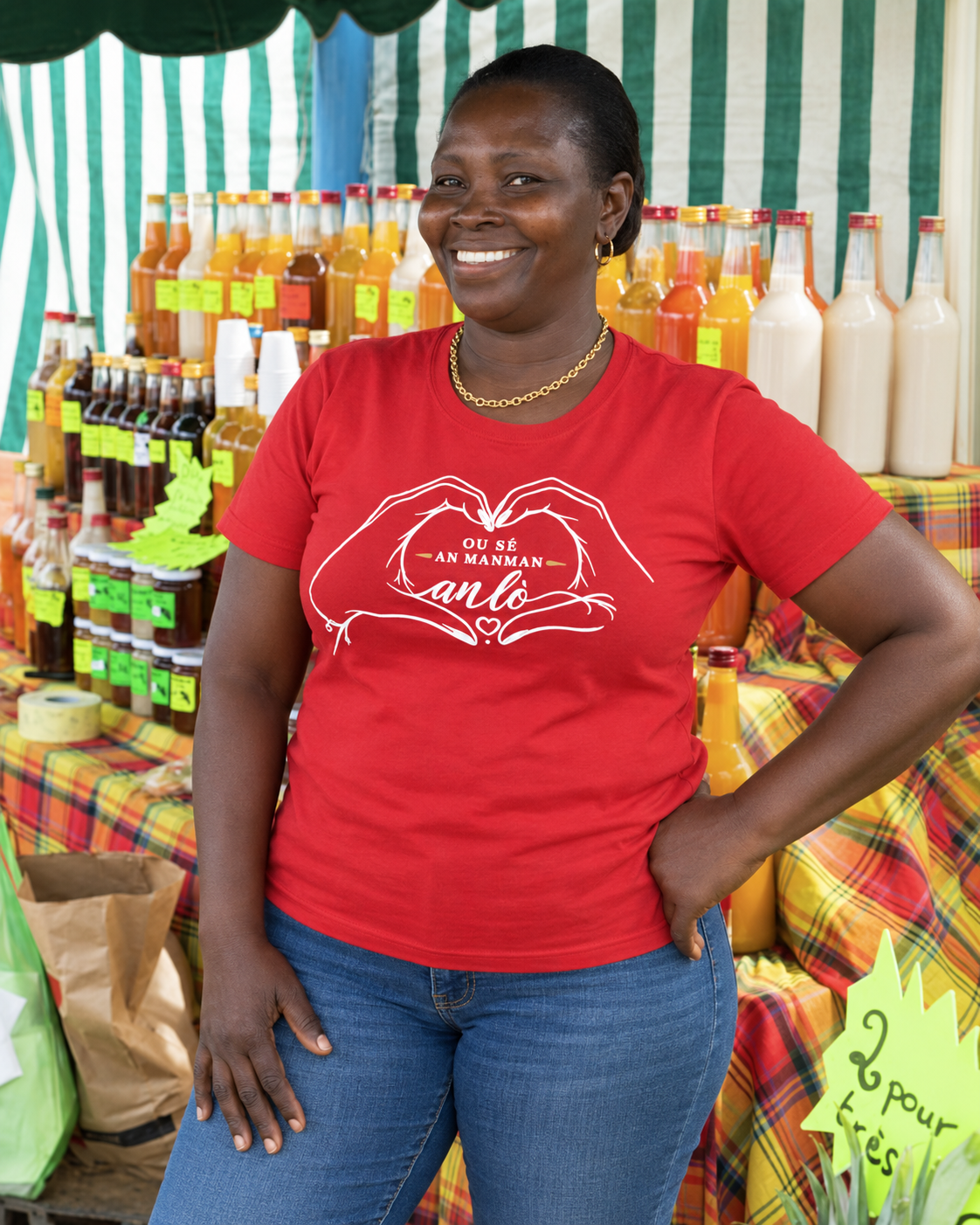 T-shirt "Ou sé en manman an lô"