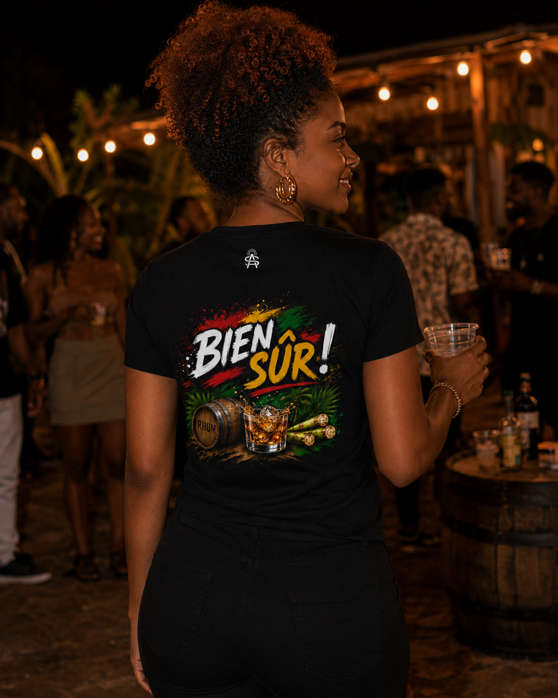 T-shirt " Es Nou Ka Bwè Rhum?"
