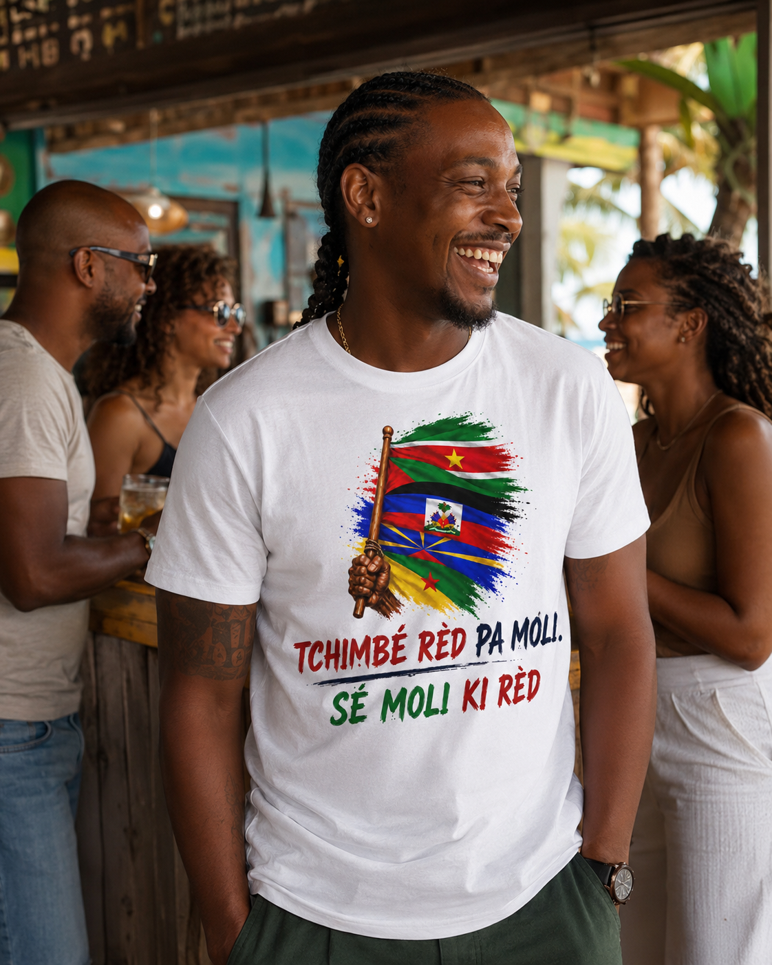 T-shirt Tchimbé rèd